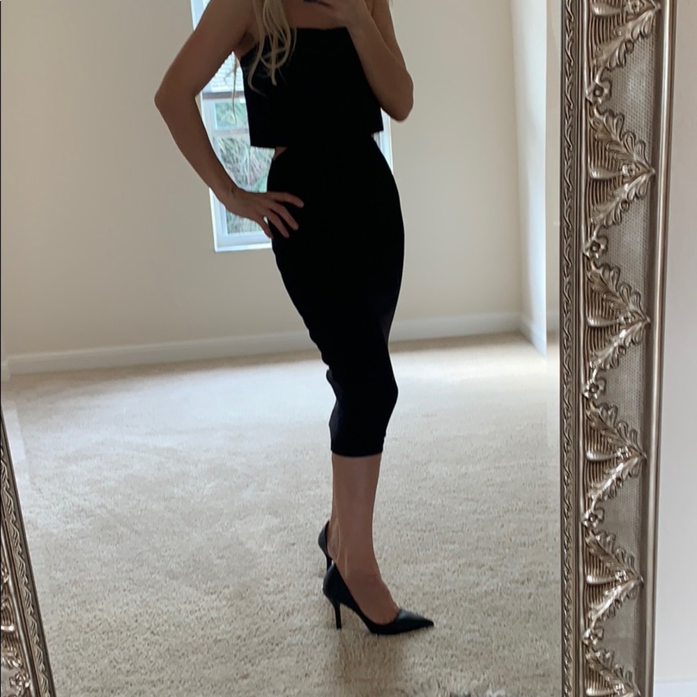 🌺RACHEL 🌺Rachel Roy Cropped Cutout Sheath Dress - Picture 9 of 16